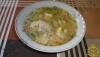 Рецепт с фото Куриный суп с цветной капустой и луком-пореем